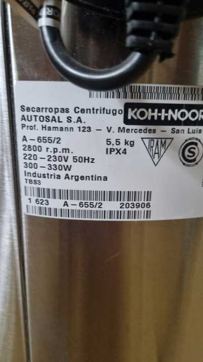 Foto 7 de Secarropas Kohinoor. 1 SOLO USO!